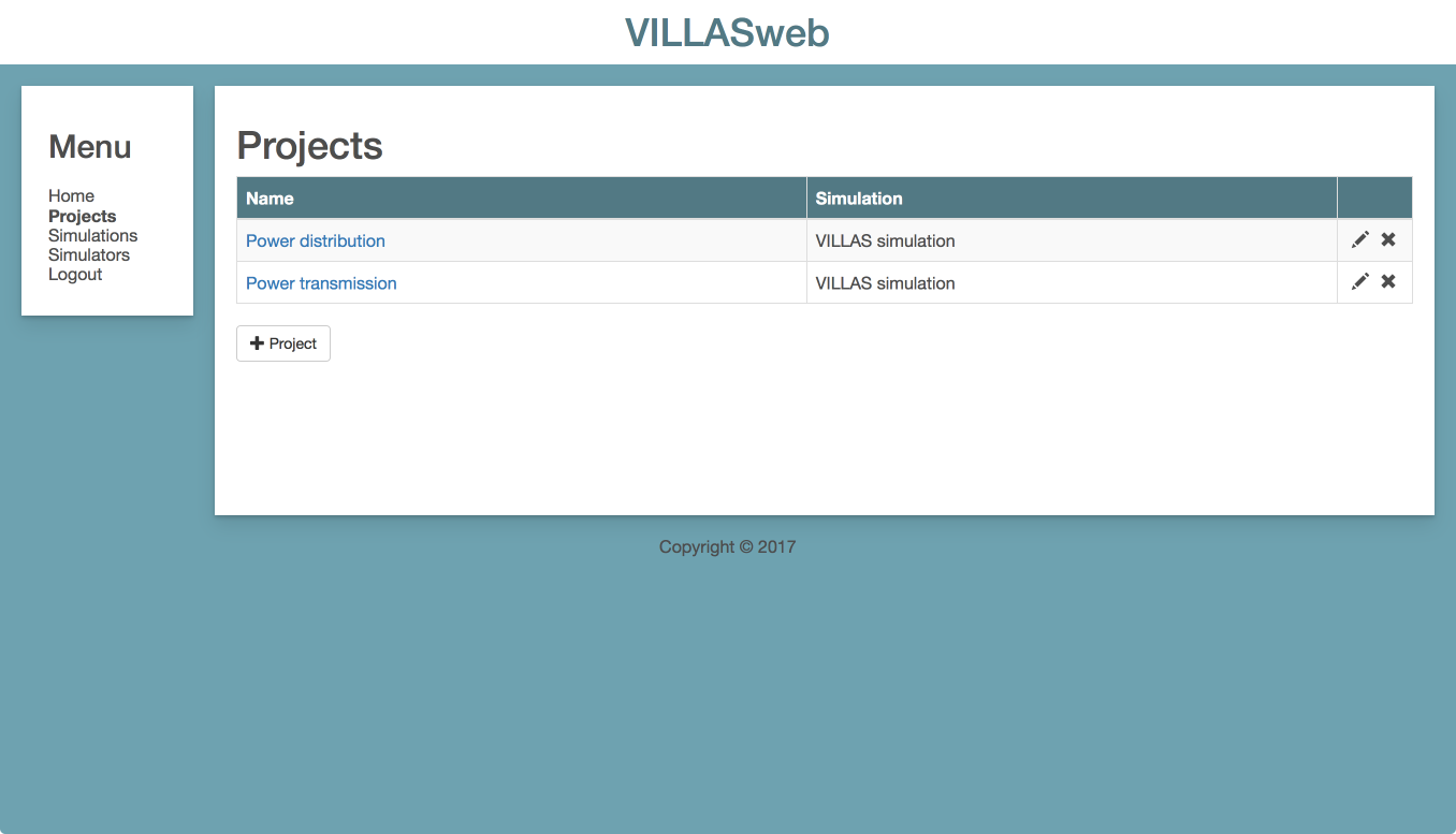 Project List