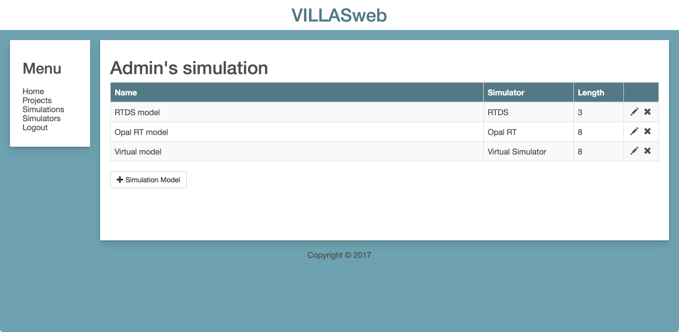 Simulation Models