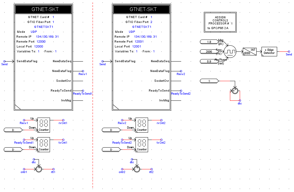 RSCAD draft for GTNET interface to VILLASnode